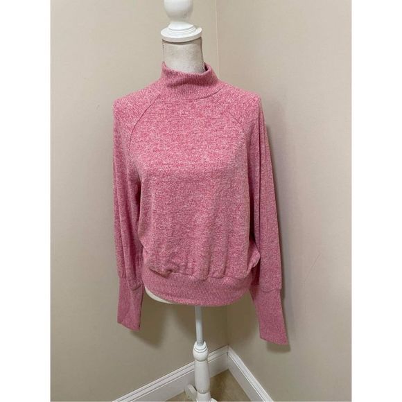 Anthropologie Maeve Laney Marled Cowl Neck Pullover Top Size M - Picture 2 of 6